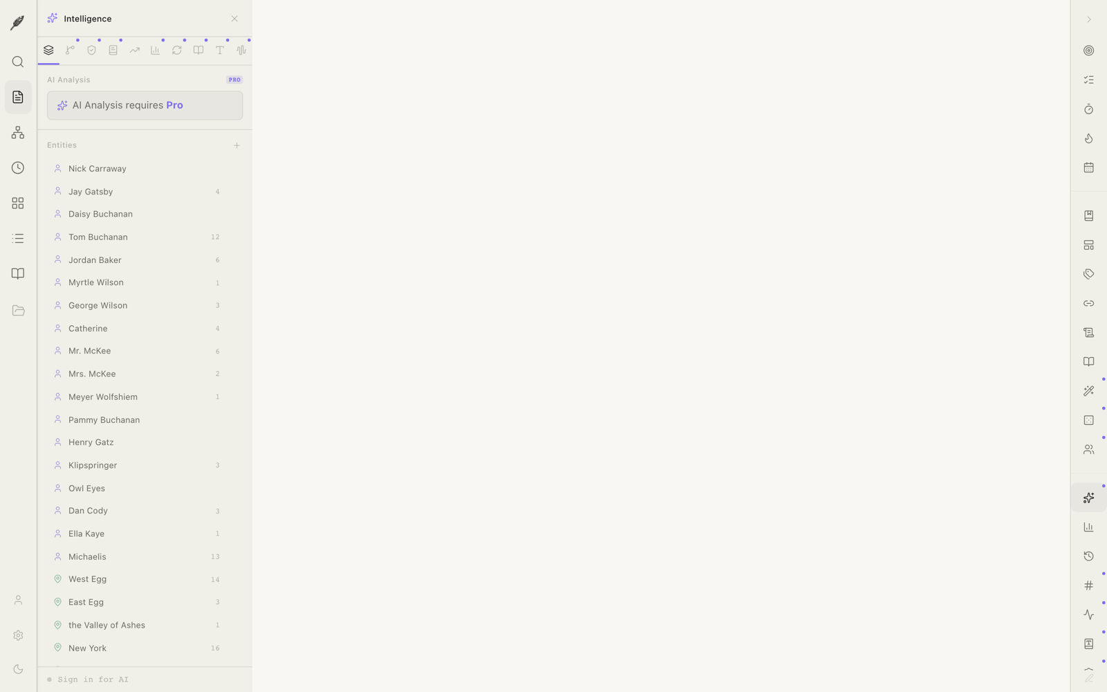 The prose linter and version diff in the revision room.